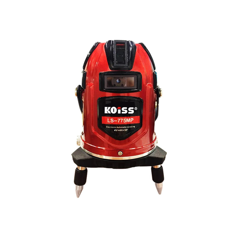KOISS 코이스 라인레이저레벨 LS-775MP 레벨 수평 수직 레이져 조족기 모터 전자동 전자센서